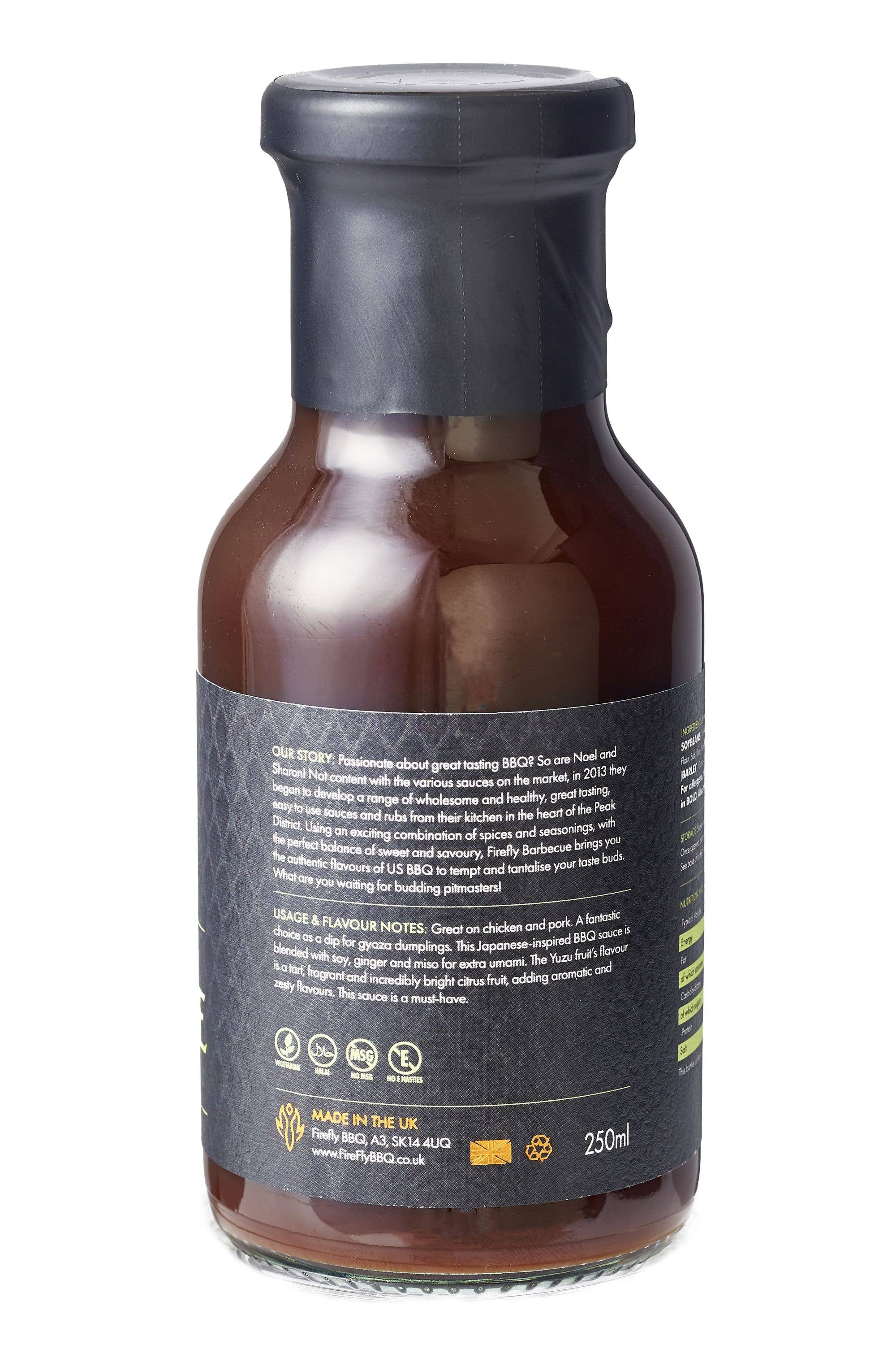 Firefly Barbecue - Vente Sauces barbecue - Sauce barbecue japonaise1