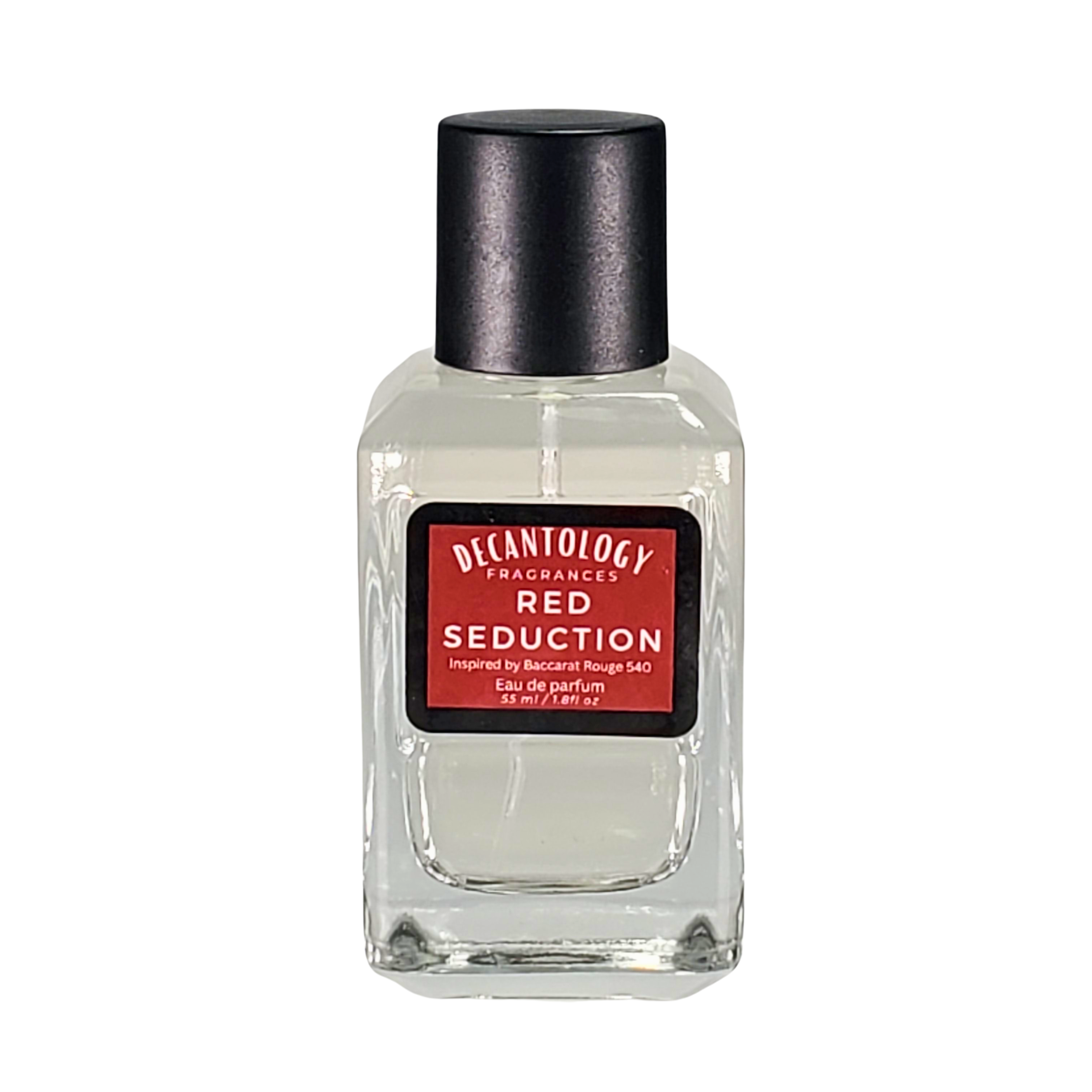 Decantology - Wholesale Perfume/Eau de Toilette - Red Seduction 55ml: inspired by Baccarat Rogue 5400