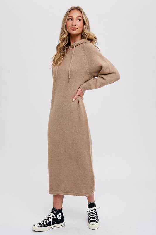 Vanilla Monkey – wholesale Dress – Women's – Hoodie Sweater Shift Dress1
