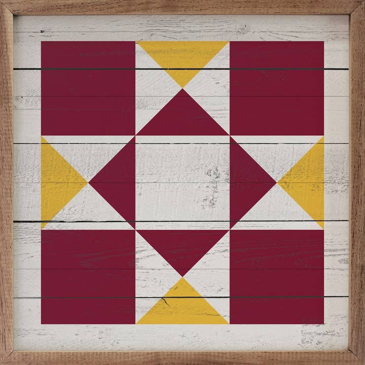 Kendrick Home - Wholesale Sign - Quilt 1 Iowa State University