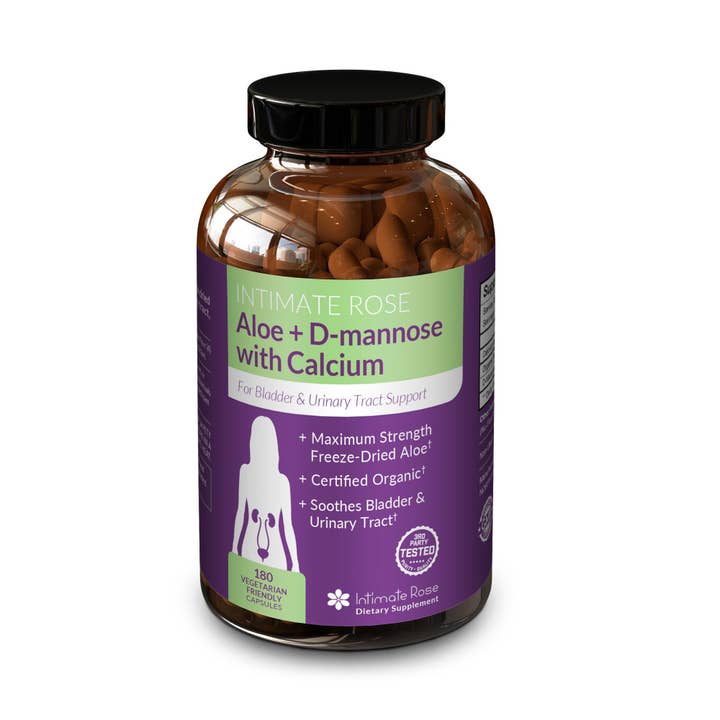 Intimate Rose - Wholesale Oral Supplement/Vitamin - 60 Day Supply - Freeze Dried Aloe Vera for Interstitial Cystitis (Bladder Pain Syndrome)1
