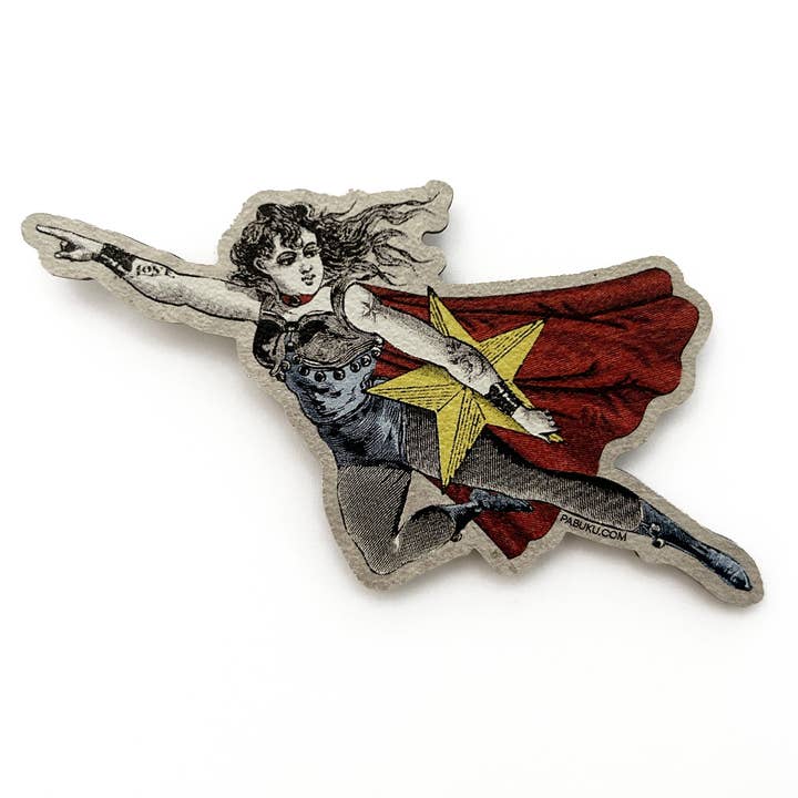 Pabuku - Vente Aimants - Aimant Superwoman
