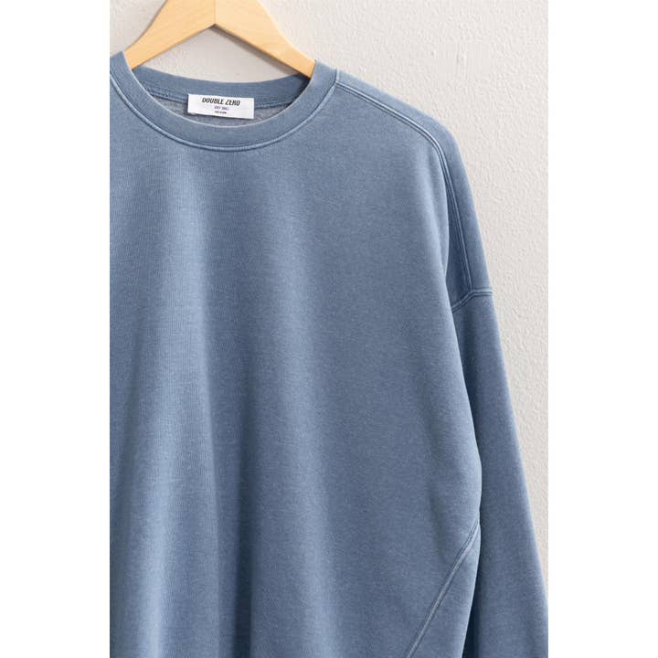 HYFVE - Wholesale Sweatshirt - Women's - DZ24E890-Crewneck Long Sleeve Sweatshirt