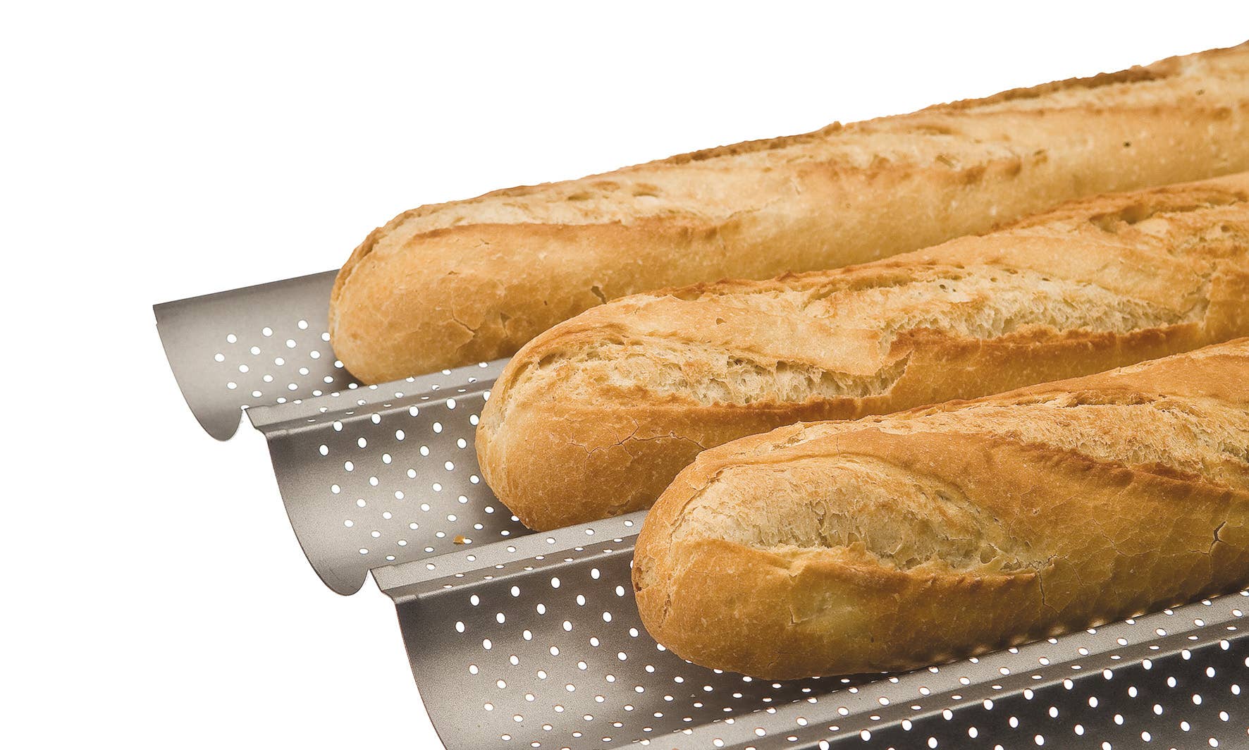 Ibili – wholesale Bread tin – IBILI - Mold 4 baguettes/tiles1