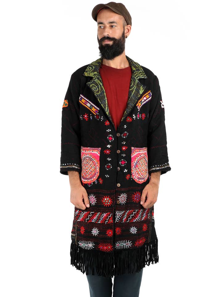 Manteau en laine mérinos #40 pour la vente par StandAwt