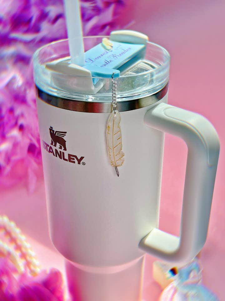 Dearest Gentle Reader Quill Tumbler Cup Charm 40oz | 30oz | 20 oz for wholesale by Cosmic lovely