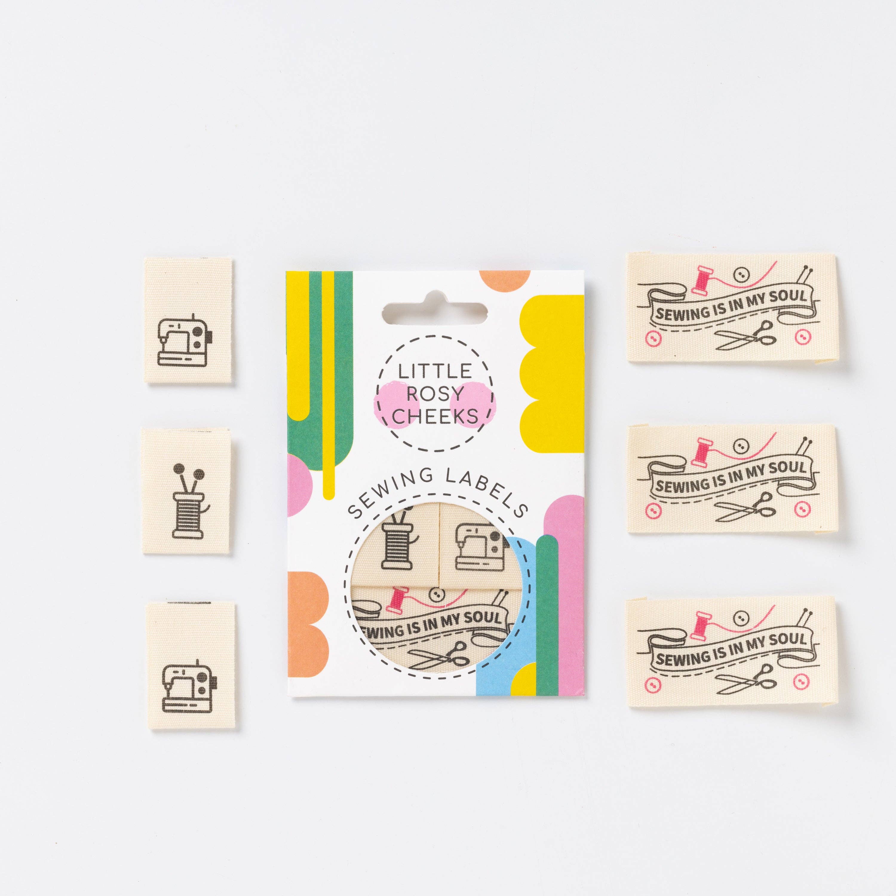 Little Rosy Cheeks - Wholesale Craft Supplies - SEWING IS IN MY SOUL - Sewing Labels Tags3