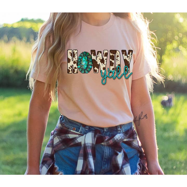Howdy Yall DTF Print for wholesale by Simple Tymes