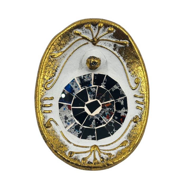 Earths Elements Wholesale - Wholesale Incense Holder - Incense Stick Burner - Mosaic Oval