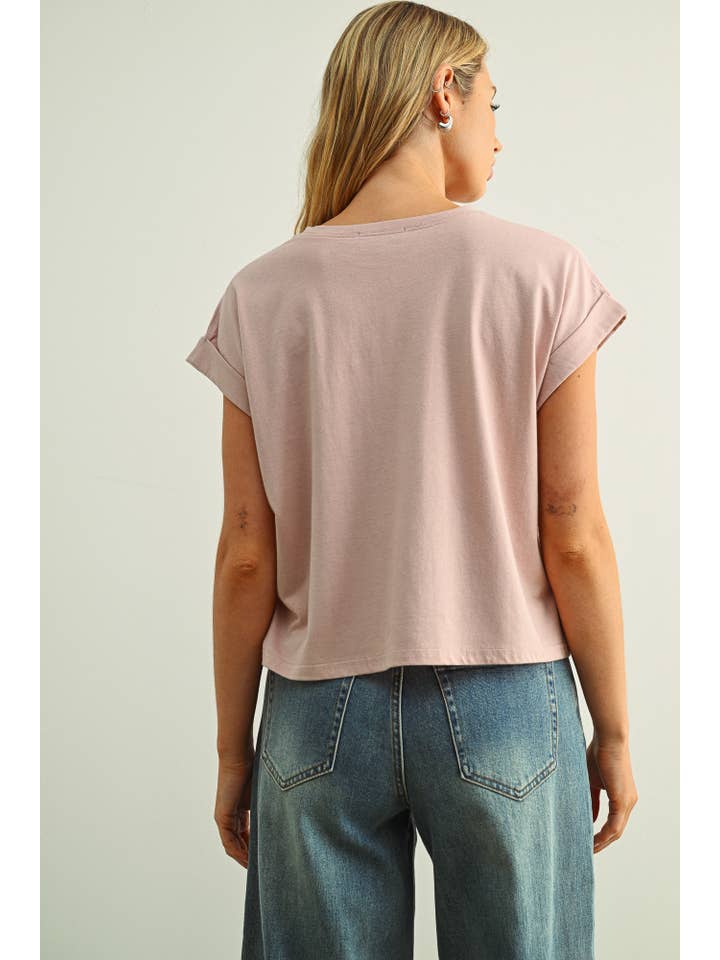 MIOU MUSE - Venta al por mayor Blusa - Mujer - Blusa de manga con puño y cuello redondo26