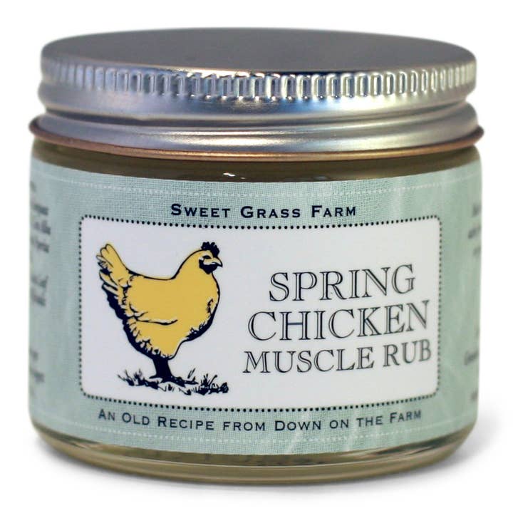 Sweet Grass Farm - Wholesale Muscle Lotion/Rub/Gel - Spring Chicken Muscle Rub