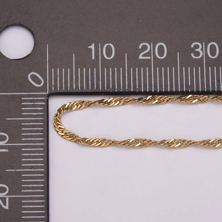 Silk Rope Chain in 14kt Yellow Gold (20 Inches and 3.7mm Wide)