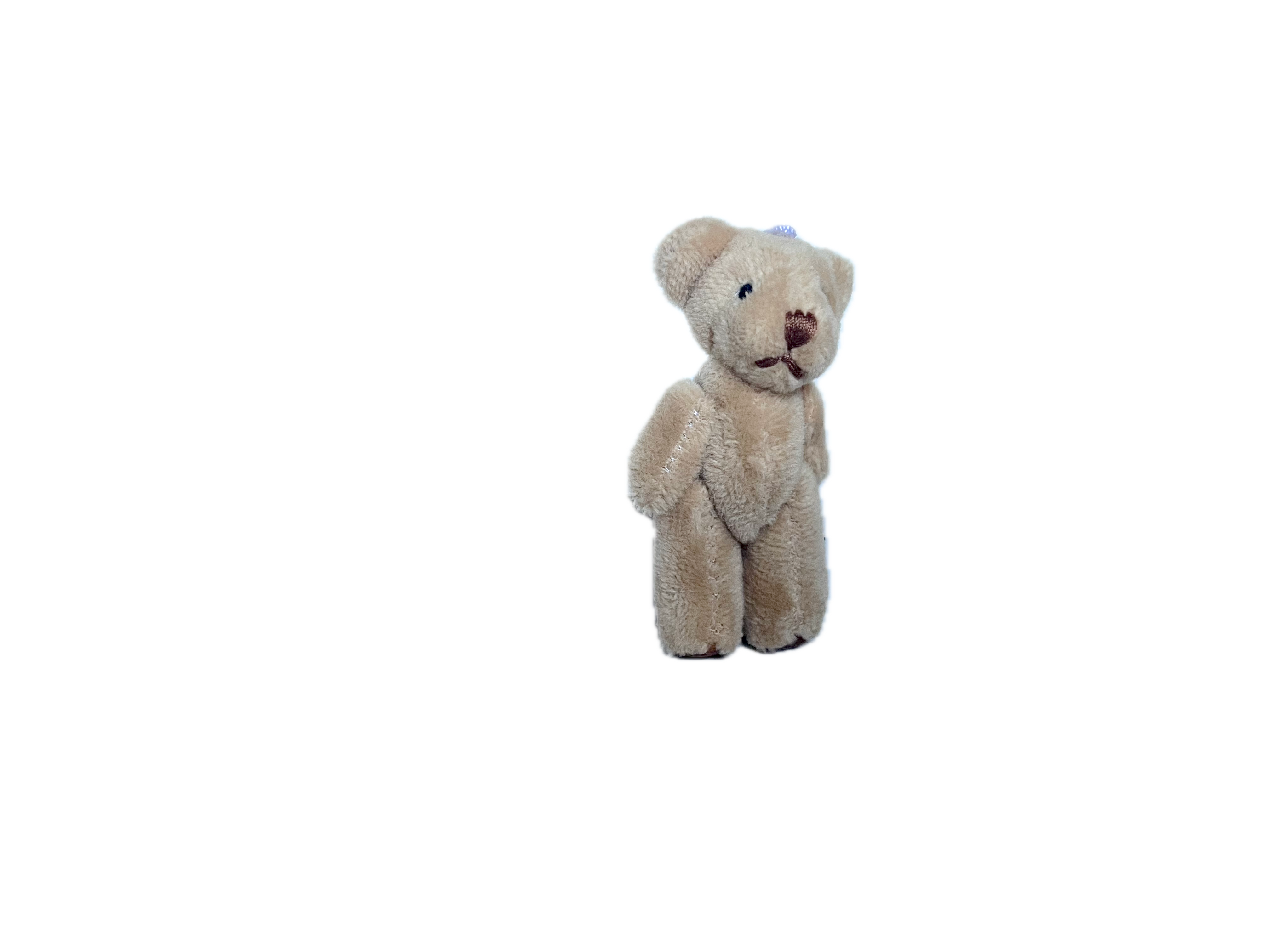 The Gifted Rat - Wholesale Stuffed/Plush Toy - Kids & Baby - Miniature Plush Bear With Brown Feet (light brown) 8