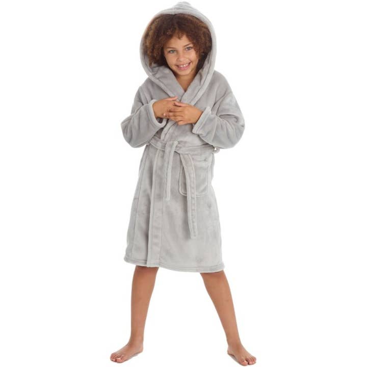 Lulabay – wholesale Robe – Kids – Lulabay Girls Personalised Hooded Dressing Gown