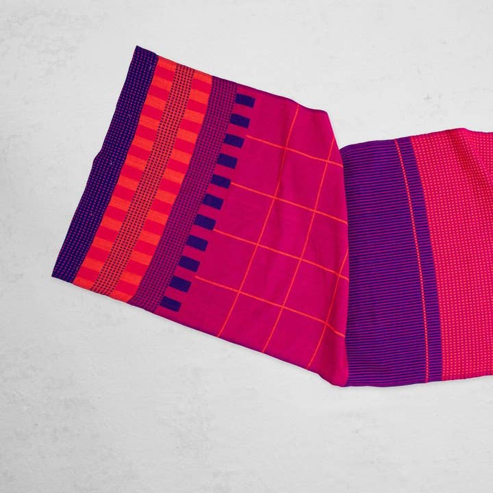 Harar Wall Hanging - Fuchsia for wholesale by Bolé Road Textiles