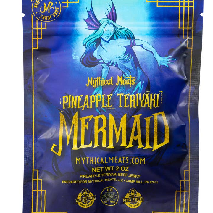 Mythical Meats - Wholesale Jerky - Mythical Meats Beef Jerky - 2 Ounce
