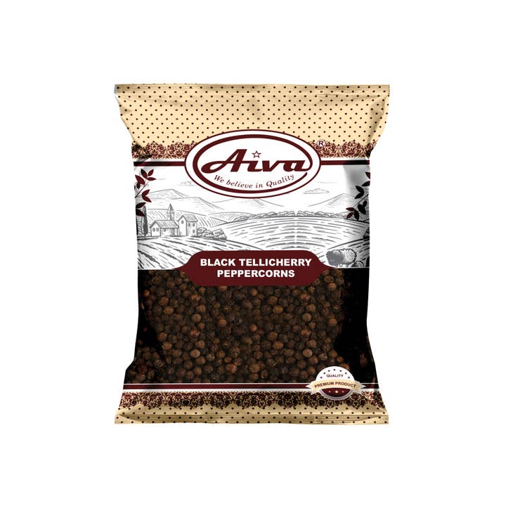 Aiva Products - Wholesale Pepper/Peppercorns - Black Tellicherry Peppercorn Whole1