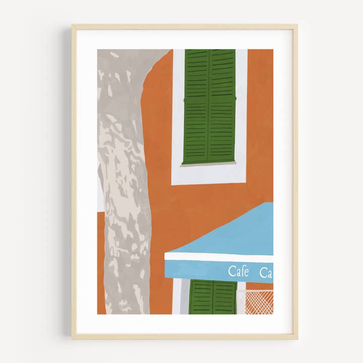 SCÈNES - CAFÉ MALLORQUIN pour la vente par Raccontin