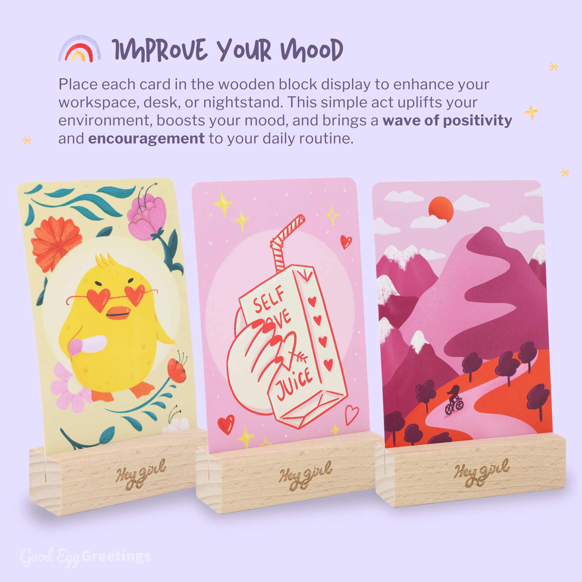 Sleazy Greetings - Wholesale Tarot Cards - Hey Girl 60 Sassy Affirmation Cards for Empowering Women5