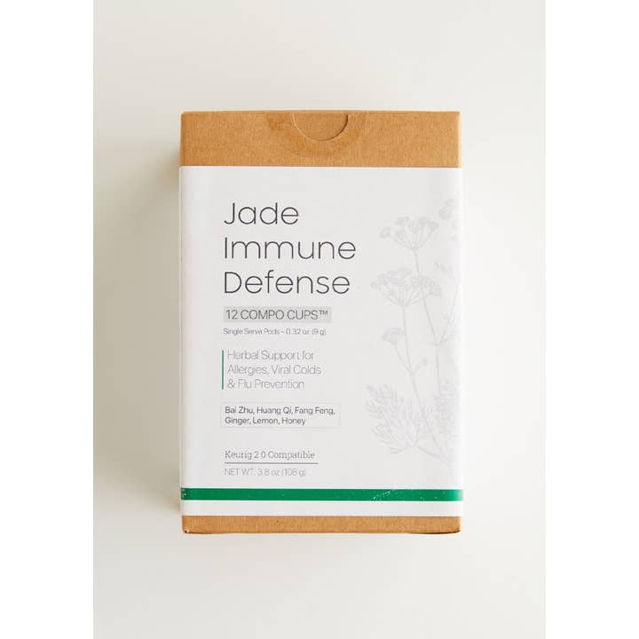 Green Empress Herbs - Vendita all'ingrosso Tisane salutari e depurative - 12 coppe COMPO: Difesa immunitaria della giada