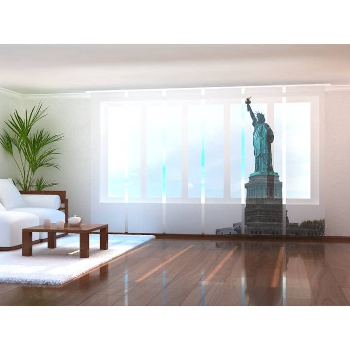 Set di 6 Tende a Pannello Statua della Libertà per la vendita all'ingrosso da parte di IlyDecor