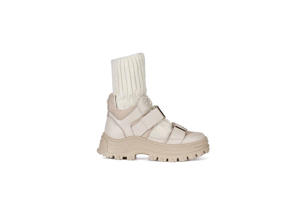 FRIENDLY FIRE - Venta al por mayor Botas tipo calcetín - Mujer - Botines tipo calcetín Madame natural