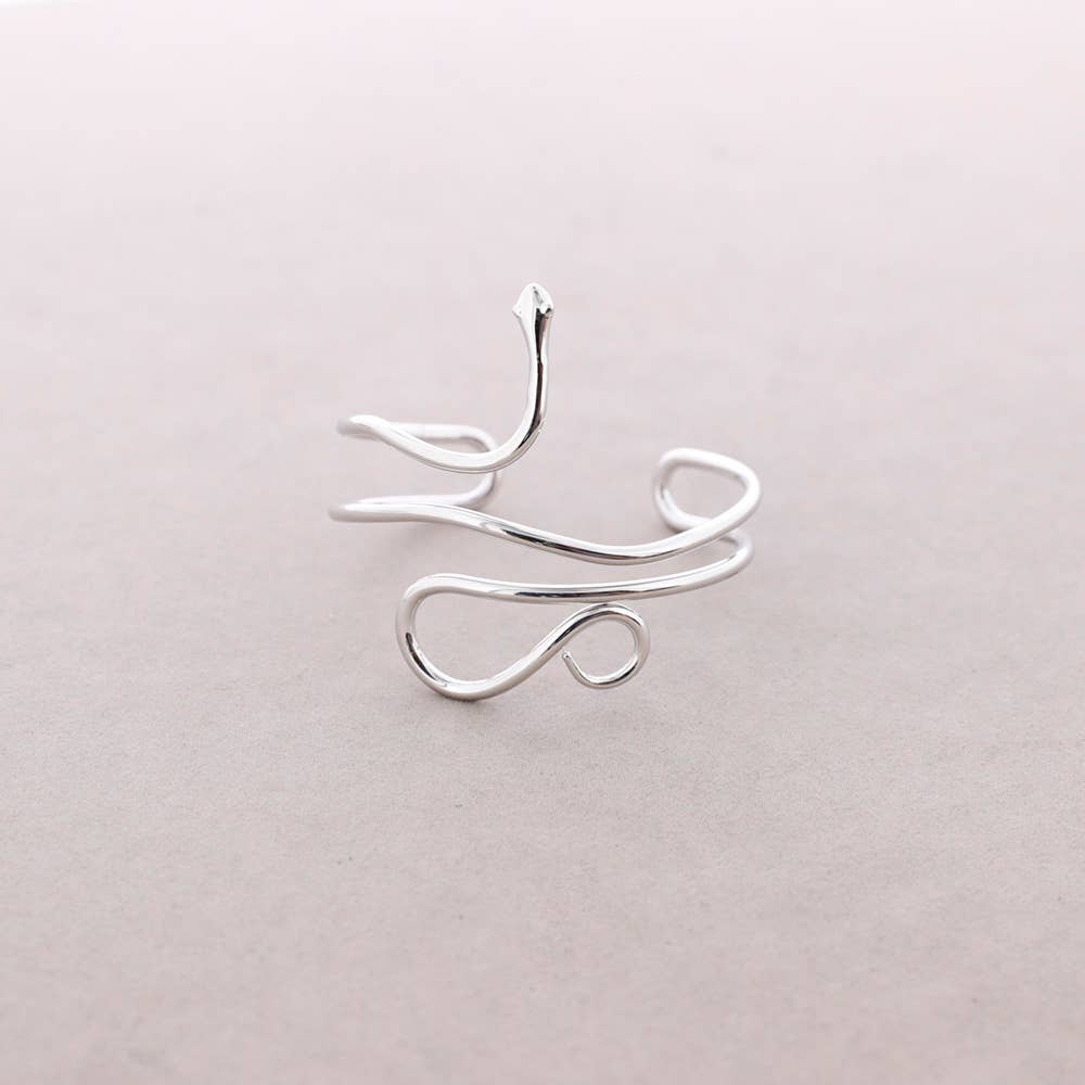 Sonata - Wholesale Snap Jewelry - Adjustable Metal Snake Bracelet1