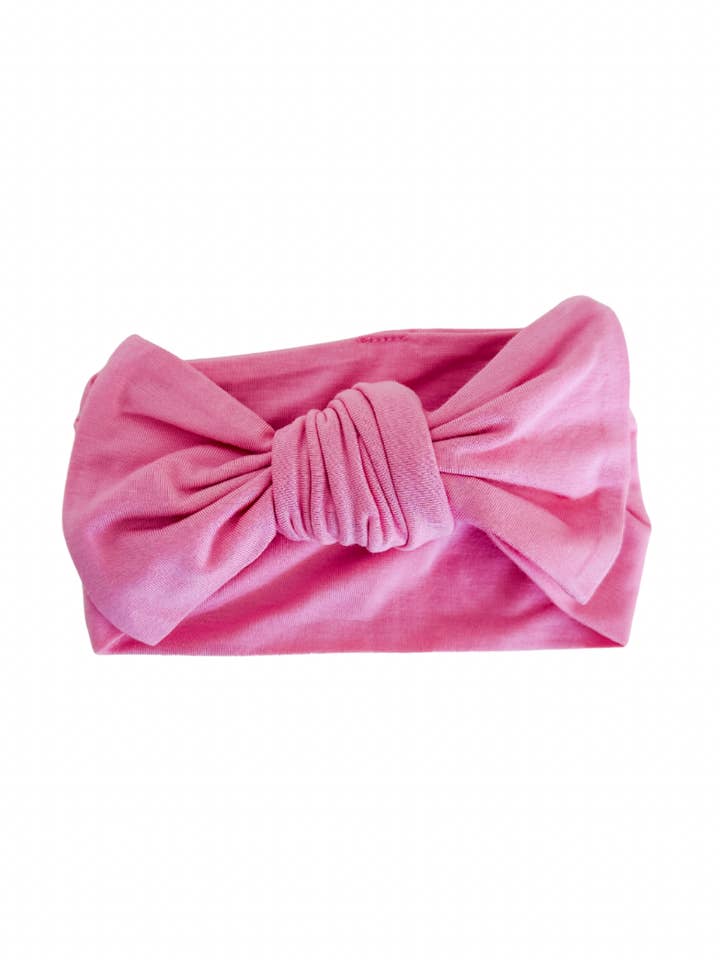 Bandeau en bambou rose vif pour la vente par Sue + Jane
