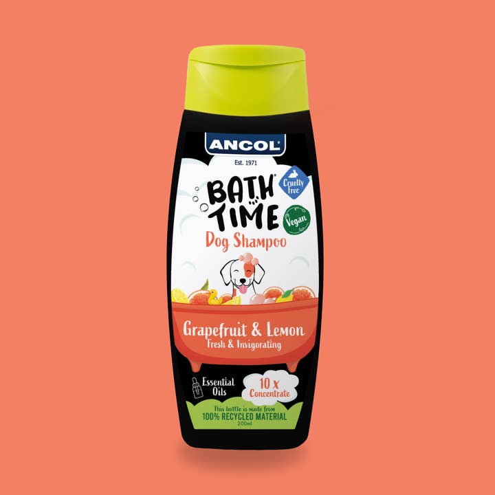 Shampooing pour chien au citron et au pamplemousse 200 ml pour la vente par Ancol Pet Products Ltd