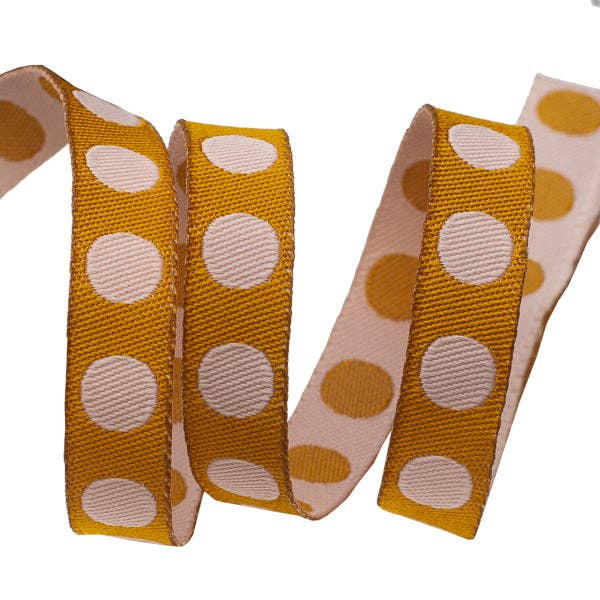 Renaissance Ribbons - Wholesale Ribbon - Gift Wrapping - 8yd Pack Pompoms 3/8" Tula Pink8