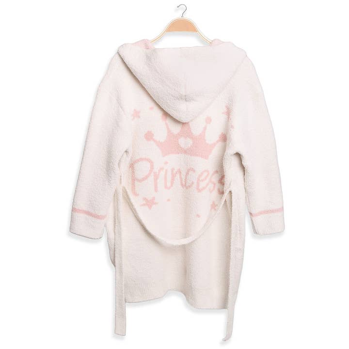 Fashion City - Wholesale Robe - Kids - Children's Multi Print Luxury Soft Hooded Robe8