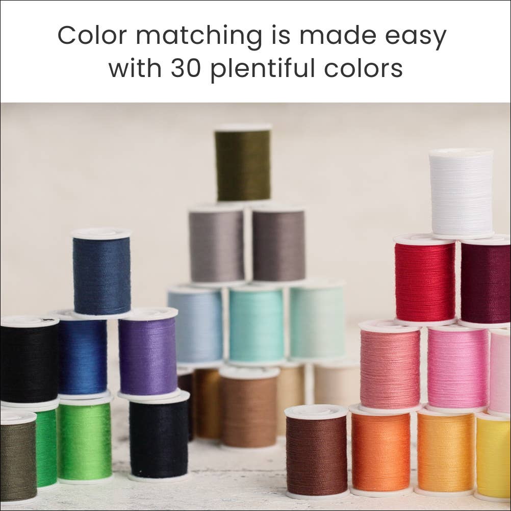 LEONIS SHIRTS & FAVORITES – wholesale Thread – 30 Color All-Purpose Polyester Sewing Threads 2pcs (100m)4