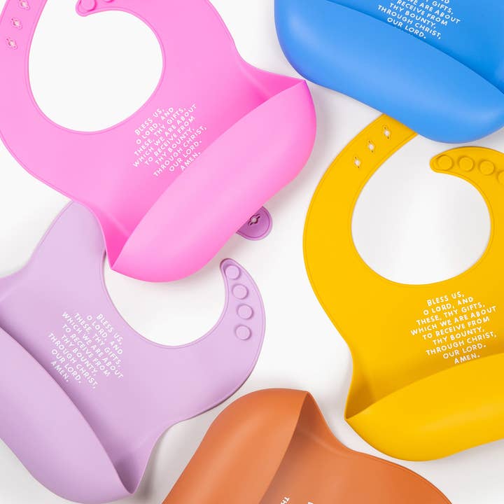 Be A Heart - Wholesale Bib - Baby - Meal Blessing Silicone Bib