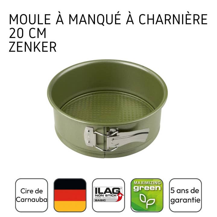 Zenker - Wholesale Baking Dish - Zenker Green Vision 8" Springform Mould3