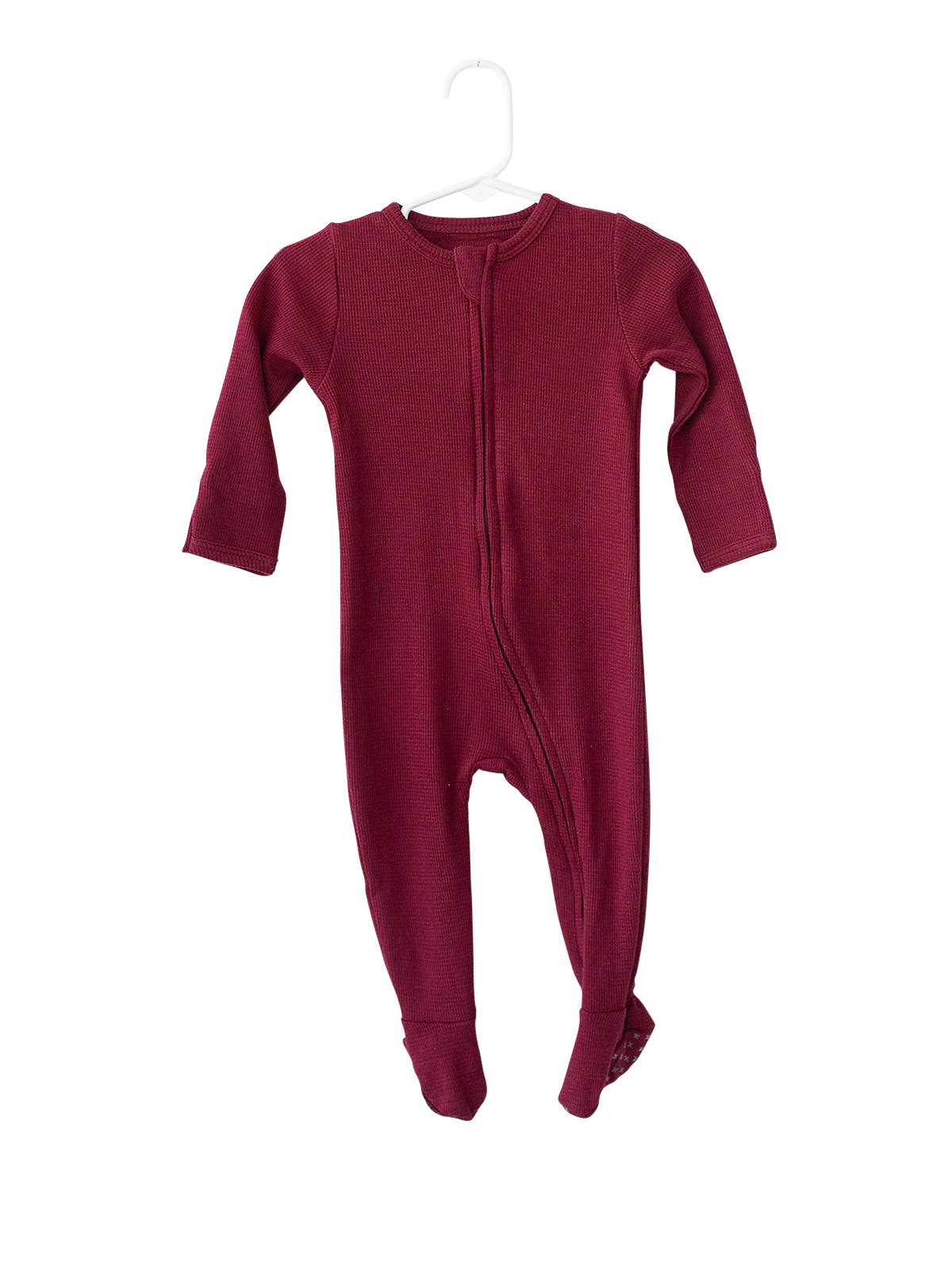 Modern Burlap - Wholesale Jumpsuit - Baby - Organic Thermal Zip Footie | Solids & Prints2