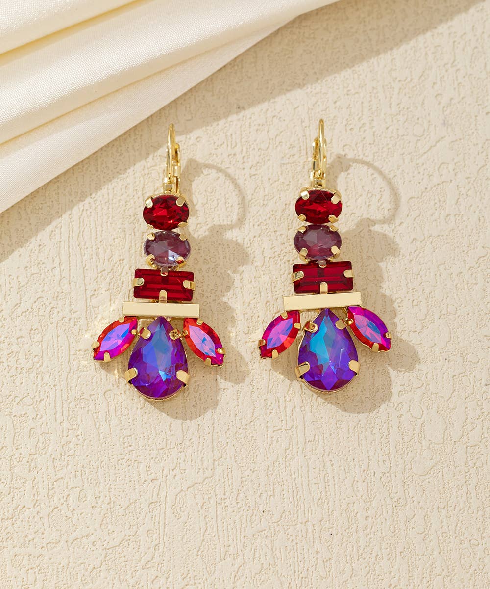 Blossom bijoux - Wholesale Dangle Earrings - Multicolored dangling earrings – 26AHBOL0411