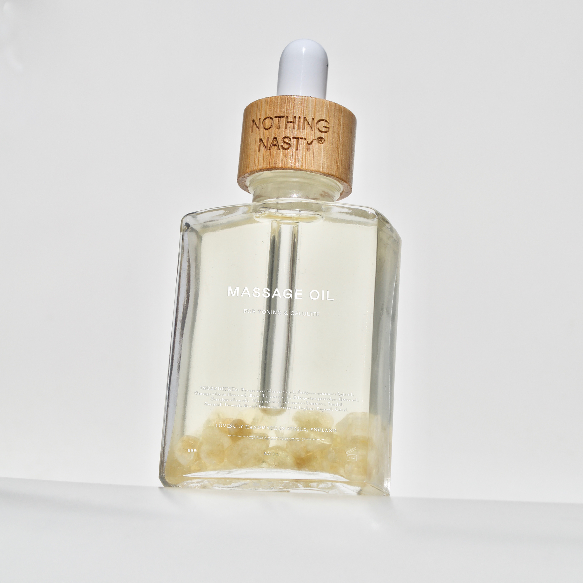 NOTHING NASTY – Óleo de massagem por atacado – ÓLEO DE MASSAGEM TONIFICANTE PARA CELULITE6