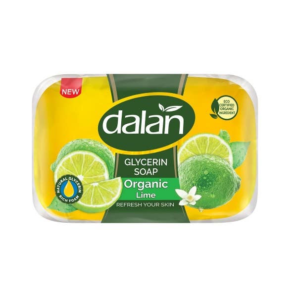 Dalan Glycerin Soap with Organic Lime 100g for wholesale by mOrganics Beauty
