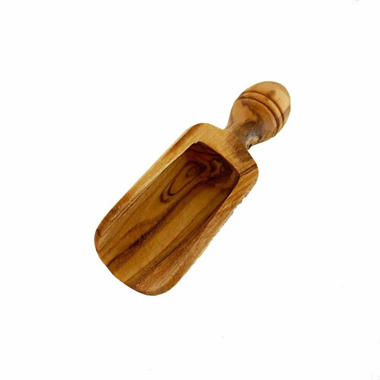 Carré Olive Wood - Wholesale Kitchen Tool/Gadget - Olive wood Scoop Small 2"- Salt and spices
