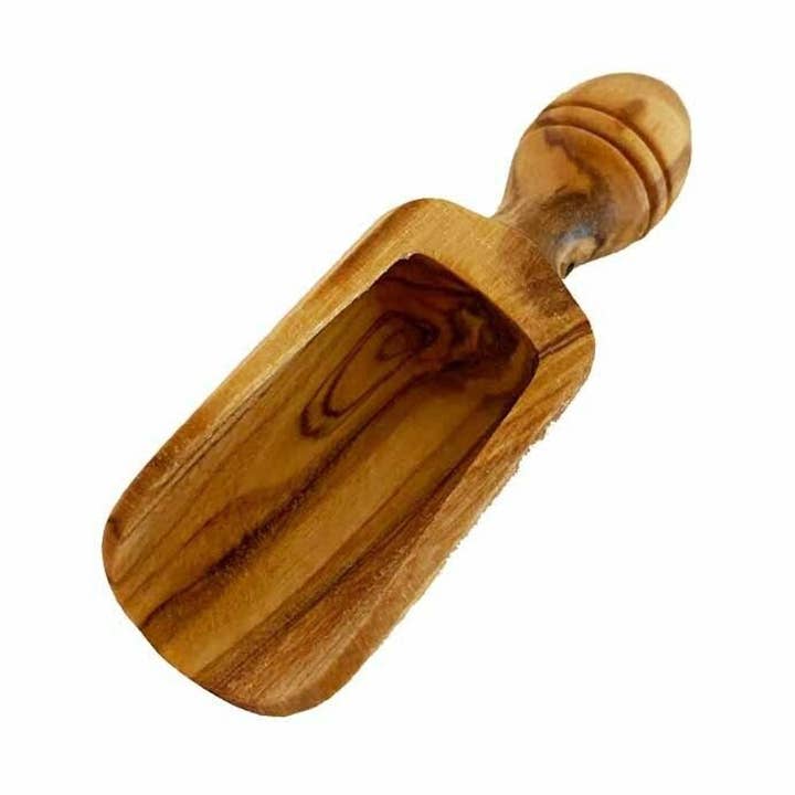 Olive wood Scoop Small 2"- Salt and spices for wholesale by Carré Olive Wood