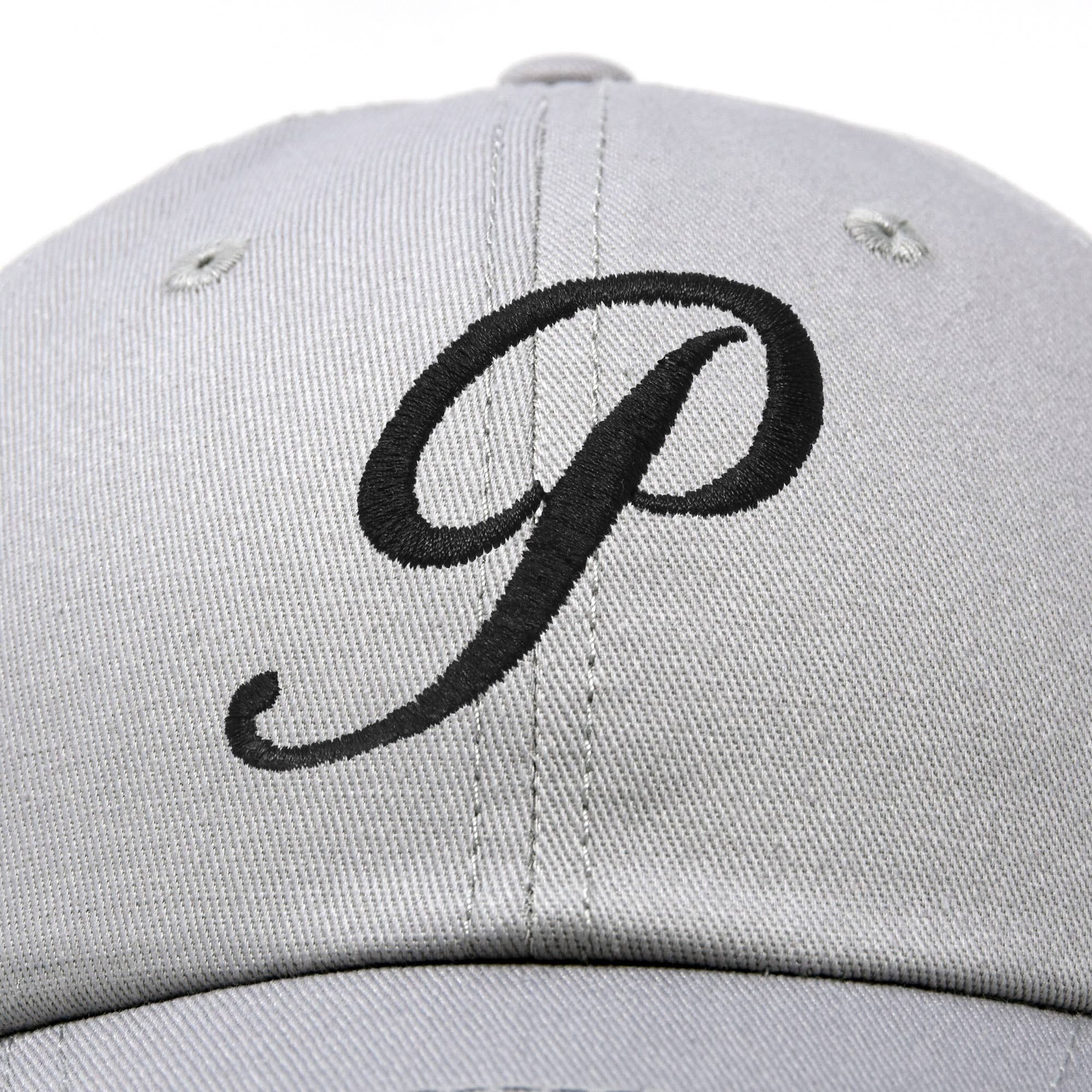 Dalix - Wholesale Baseball Cap - Women's - DALIX Initial Hat Letter P Womens Baseball Cap Monogram21