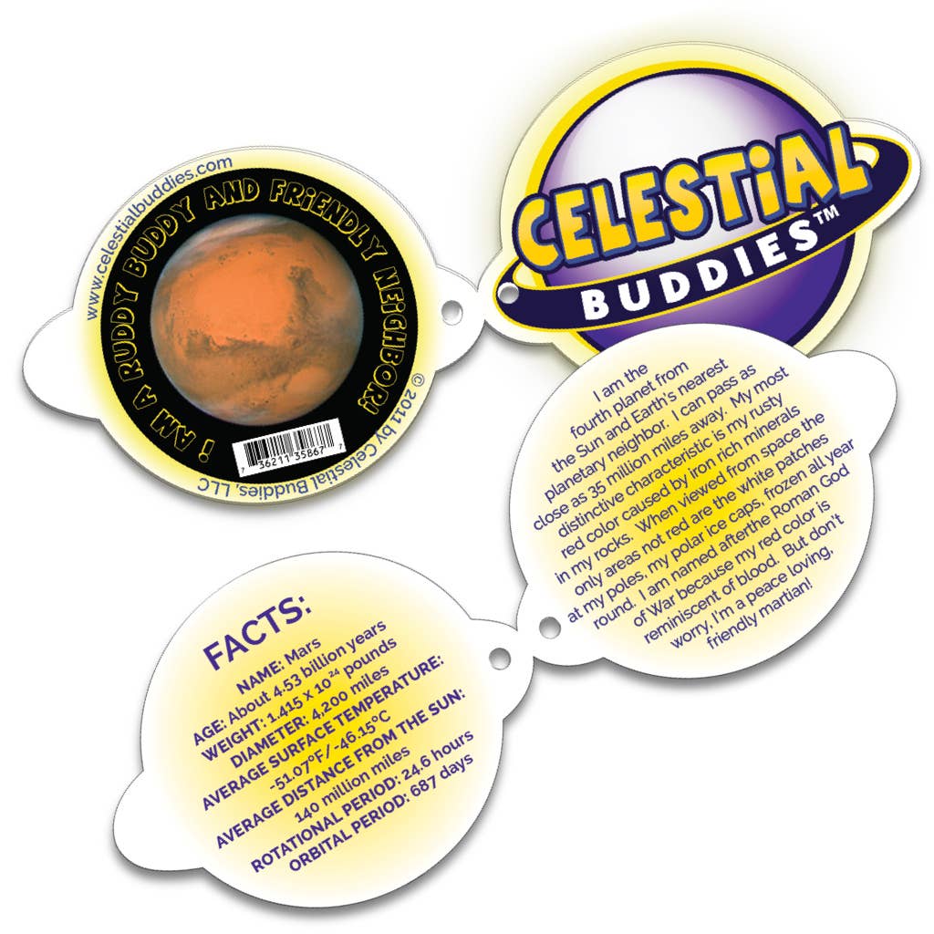 Celestial Buddies – wholesale Stuffed/plush toy – Kids & baby – Mars Buddy Space Plush Planet6