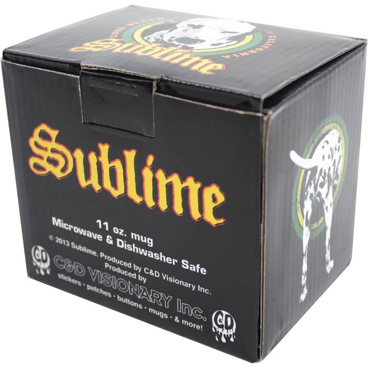 Square Deal Recordings & Supplies - Wholesale Koffiemok - Koffiekop - Sublime - Long Beach, CA Met Lou Dog Portret2