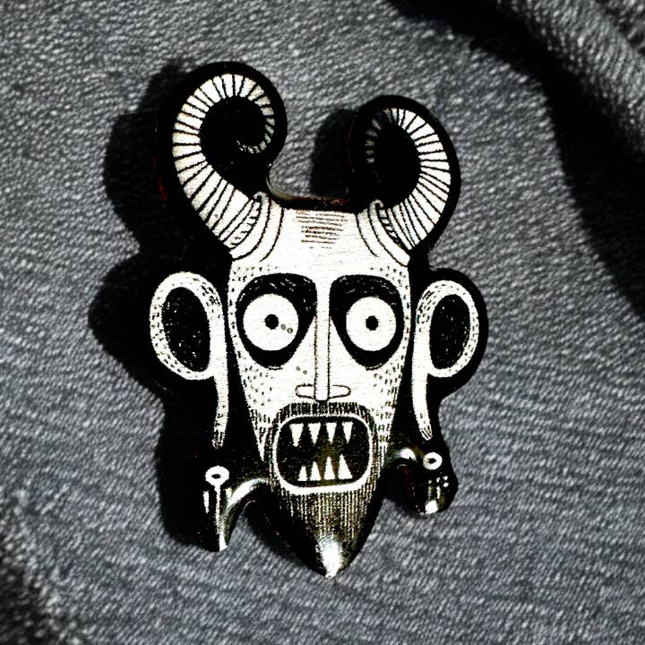 Demon 2 - Eco Emaljpinmärke för wholesale av The Enamel Pin Factory