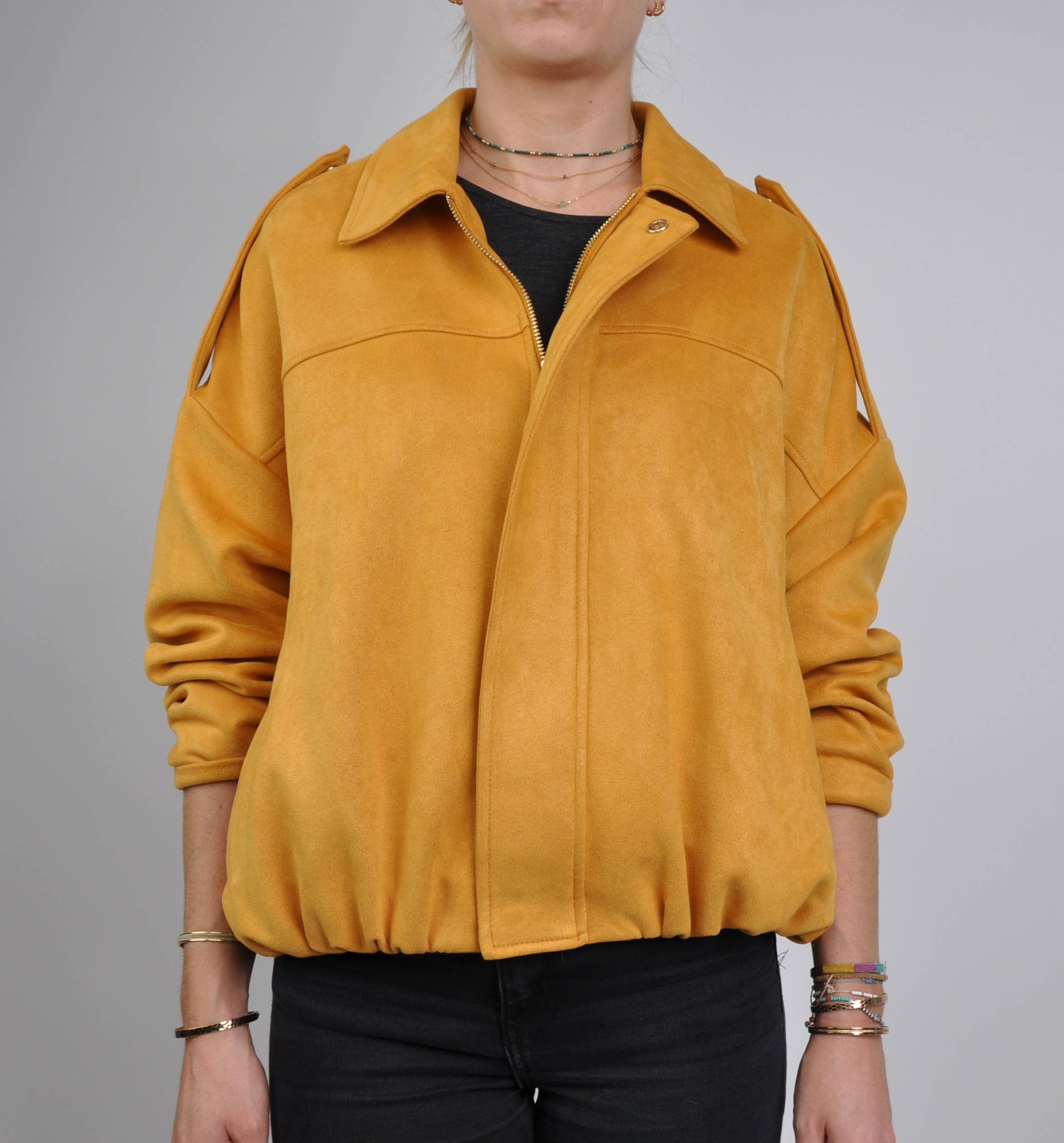 KZELL PARIS – wholesale Jacket – Women's – SUEDE-EFFECT JACKET5