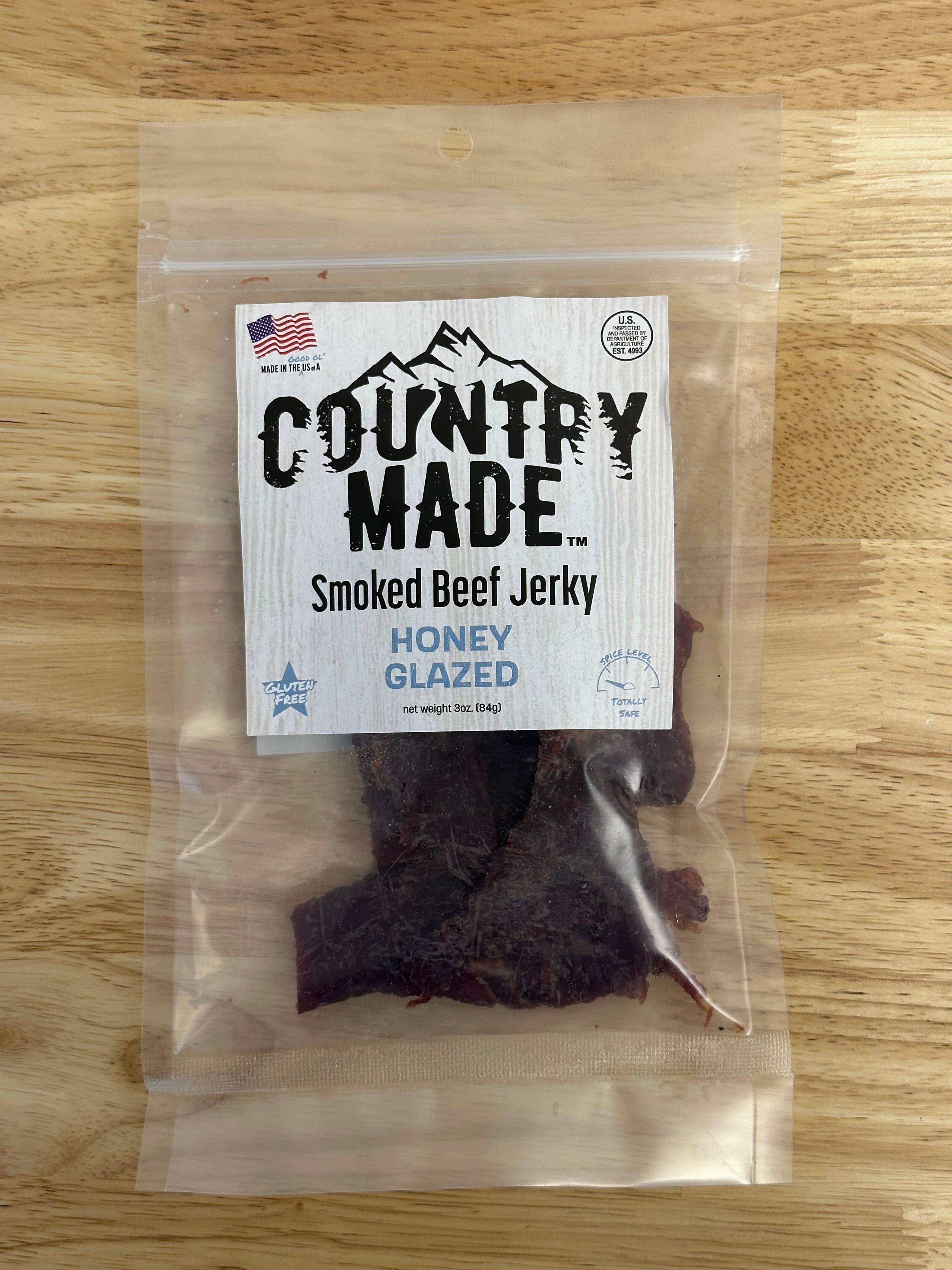 Country Made - Vente Viande séchée - Boeuf séché glacé au miel2