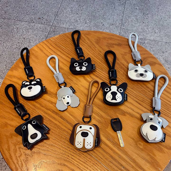 MKS America - Wholesale Keychain - Women's - Creative Leather Puppy Series Keychain Pendant9