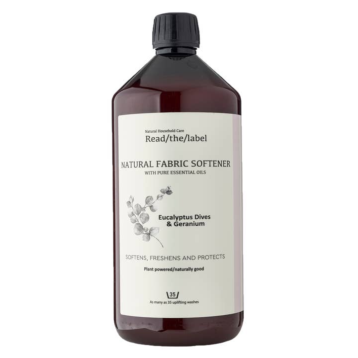 readthelabellondon – Engroshandel Flydende vaskemiddel – Naturligt skyllemiddel - Eucalyptus Dives & Geranium 1000ml