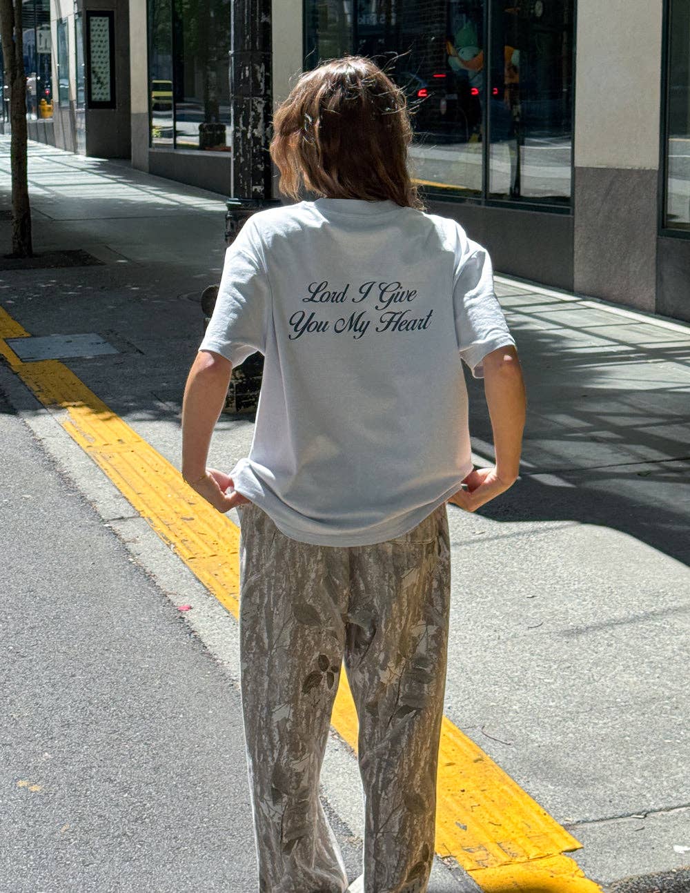 Elevated Faith - Wholesale Screen Printed T-Shirt - Women's - Heart After God Unisex Tee2