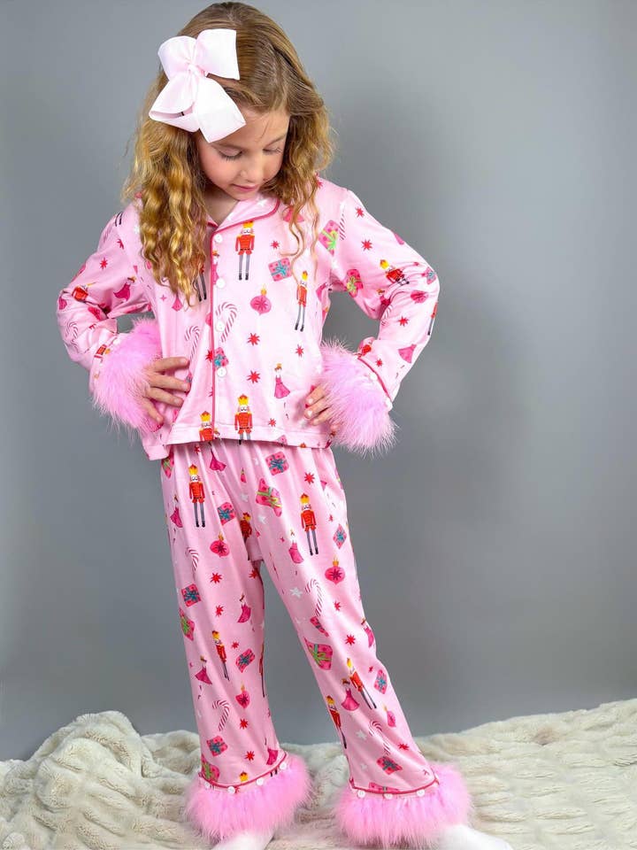 Conjuntos de Lounge Quebra-Nozes e Bailarina de Plumas por atacado de Three Wildflower Designs